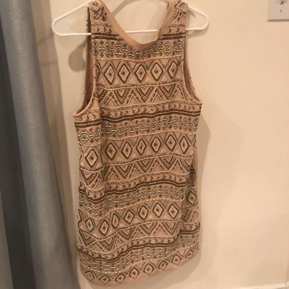 Free People Beaded Body Con